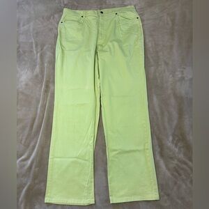 Talbots Light Green‎ Plus Size Stretch Pants